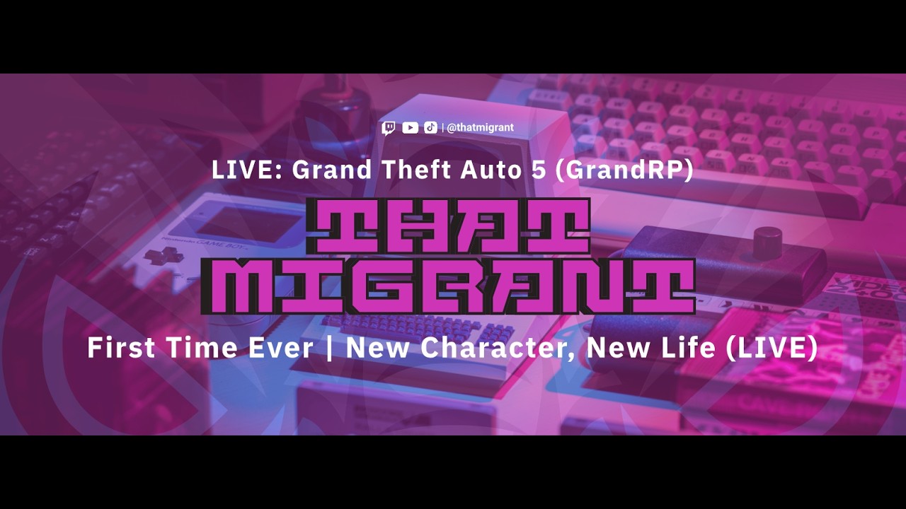 GTA 5 RP (GrandRP) — First Time Ever | New Character, New Life (LIVE)