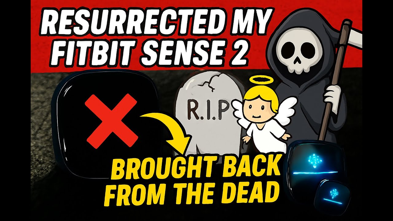 I Resurrected My Fitbit Sense 2 After the Big Red X of Doom (Secret Support Hack!)