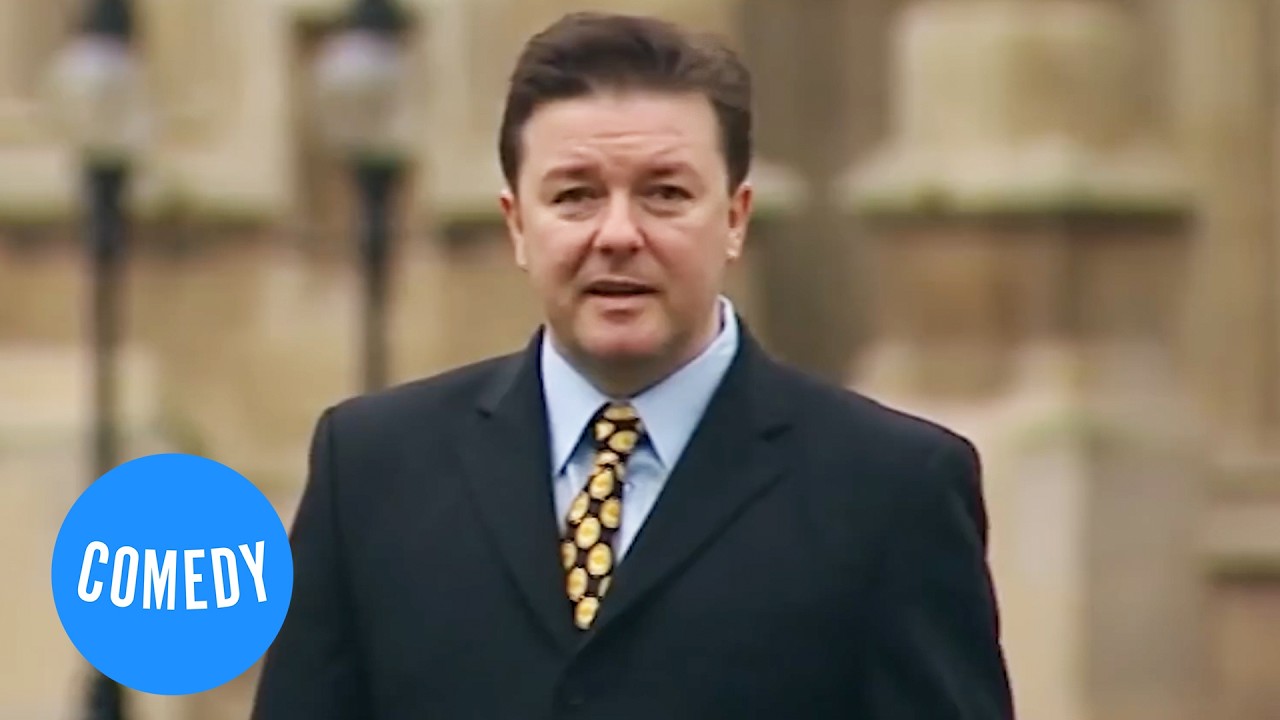 Is This The Best Comedy Intro Ever? | Ricky Gervais' Poltics | Universal Comedy