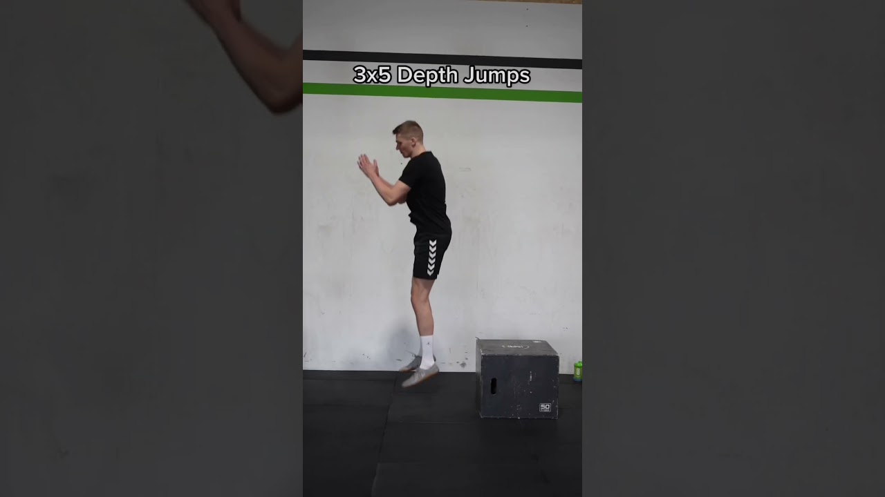 Plyometric Exercises for Volleyball Players 🏐🔥 #volleyball
