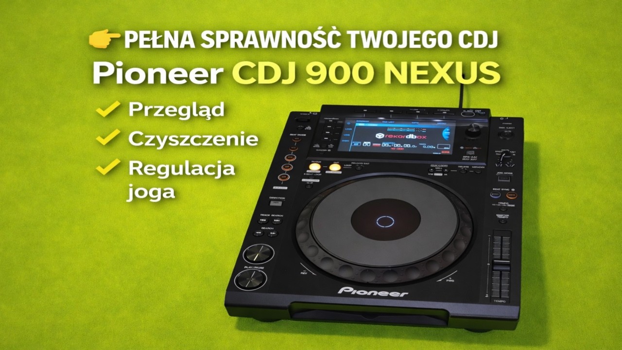Naprawa Pioneer CDJ 900 NXS SKLEP SERWIS MANIAGRANIA