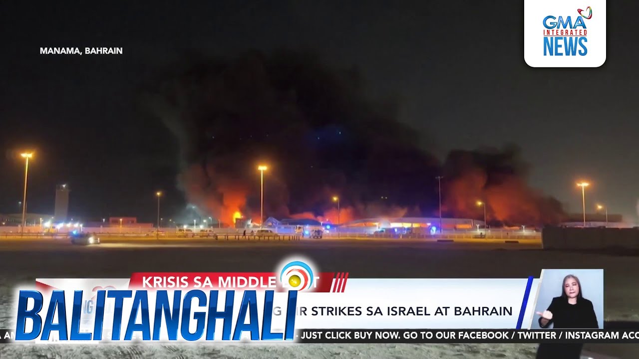 Air strike, tumama malapit sa tore ng Islamic Republic of Iran Broadcasting | Balitanghali