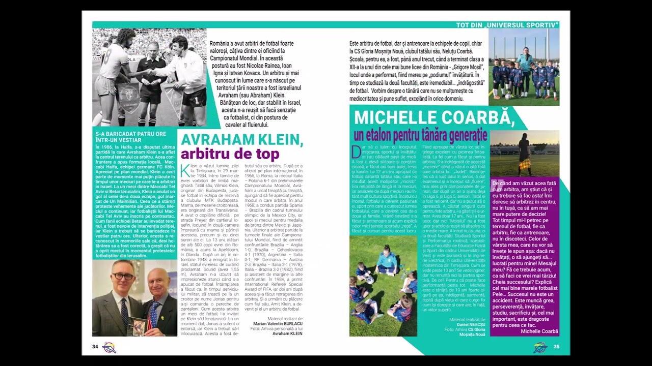 Revista Născut pentru Sport Timiș nr. 6