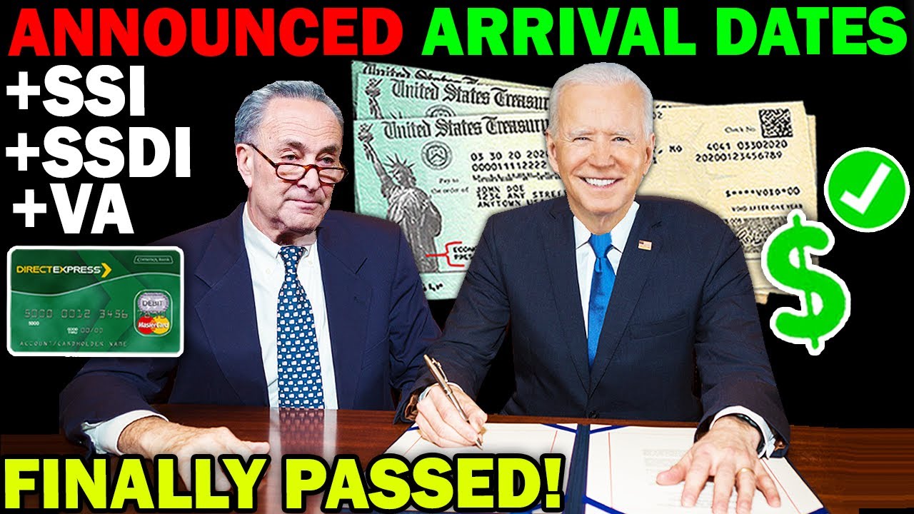 $2,000 CHECKS WERE PASSED! CHECK DEPOSIT DATES! SIGNED STIMULUS COMING! Fourth Stimulus CHECK Update