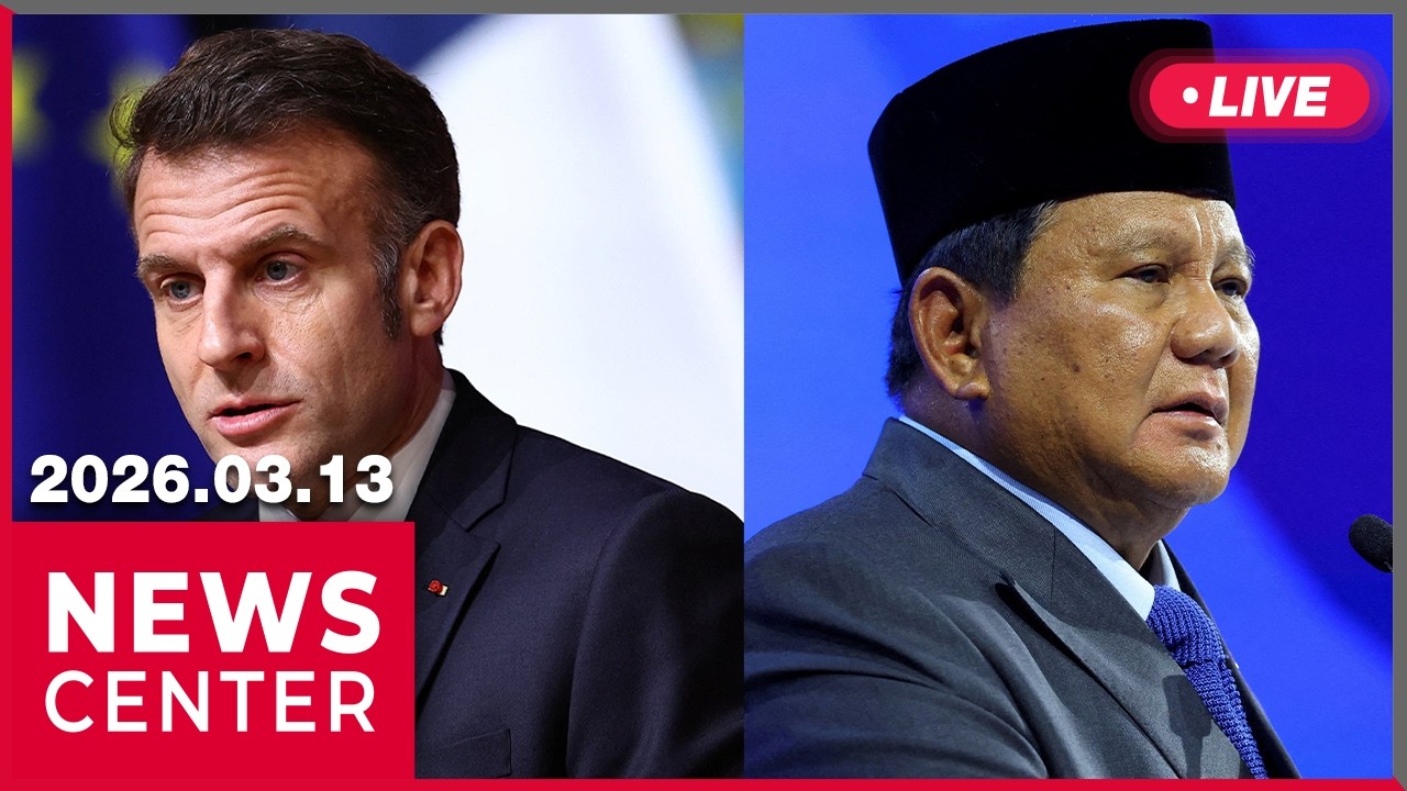 [LIVE] NEWSCENTER (2026-03-13)