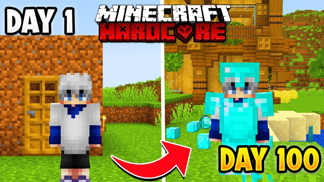 Cum Sa Gasesti DIAMANTE Foarte Usor pe MINECRAFT HARDCORE?! (#1)