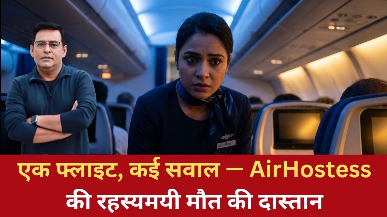 EP 1425: एक फ्लाइट, कई सवाल — AirHostess की रहस्यमयी मौत की दास्तान
