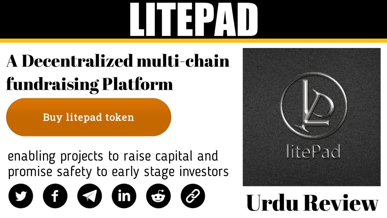 New Litepad Token Full Review In Urdu|Hindi 2022 | How To Buy Litepad Token | Best Crypto Token 2022