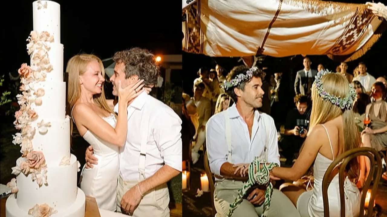 El curioso ritual celta que se hizo en el casamiento de Nicolás Cabré y Rocío Pardo