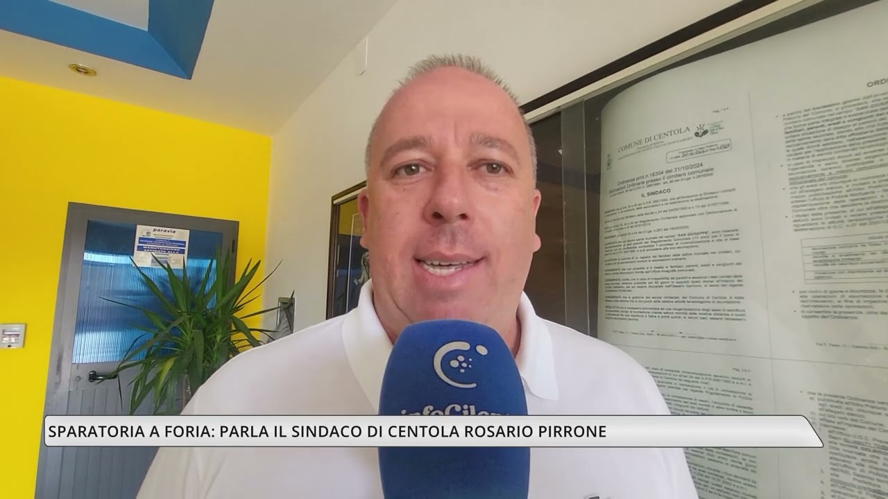 Sparatoria a Foria: parla il sindaco di Centola, Rosario Pirrone