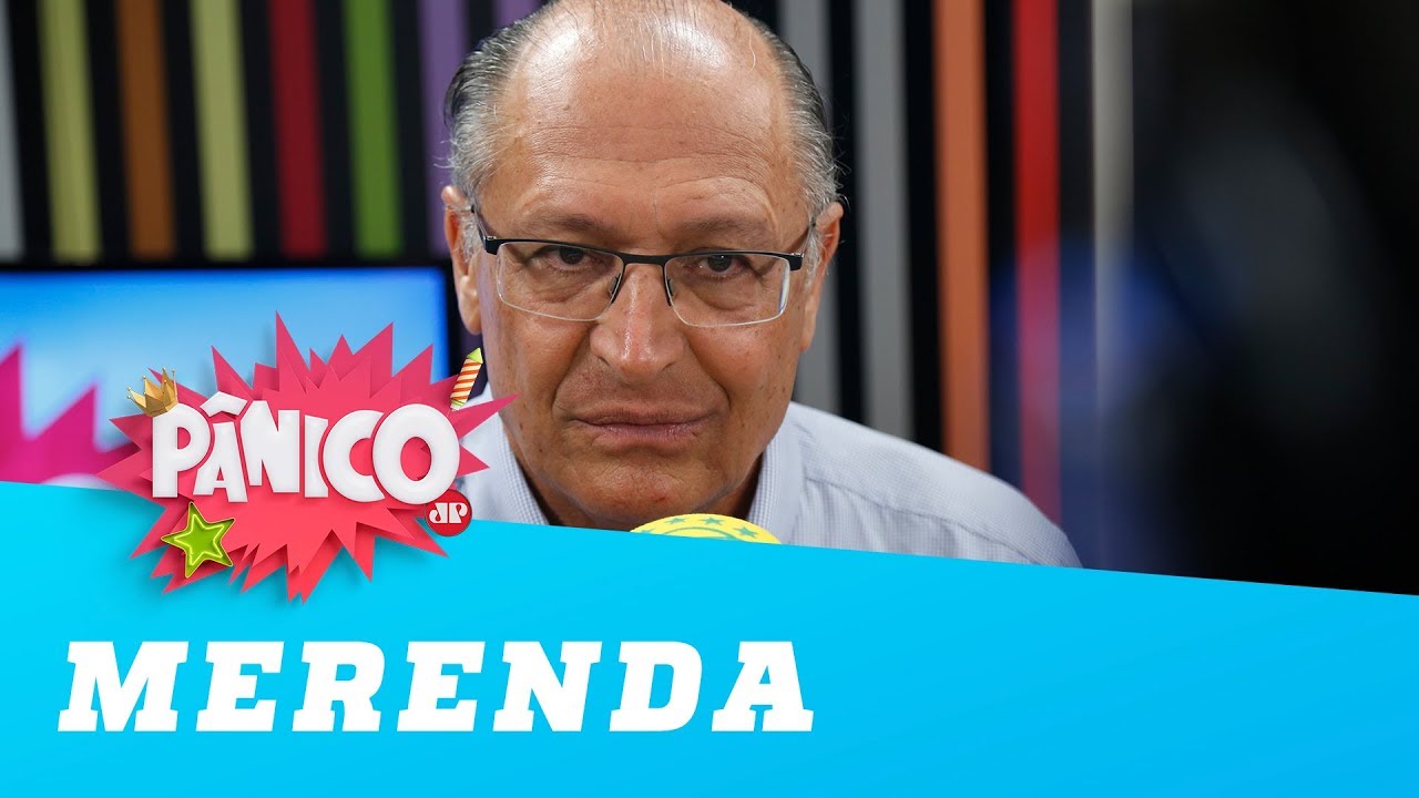 Vinheteiro questiona Alckmin sobre roubo de merendas escolares