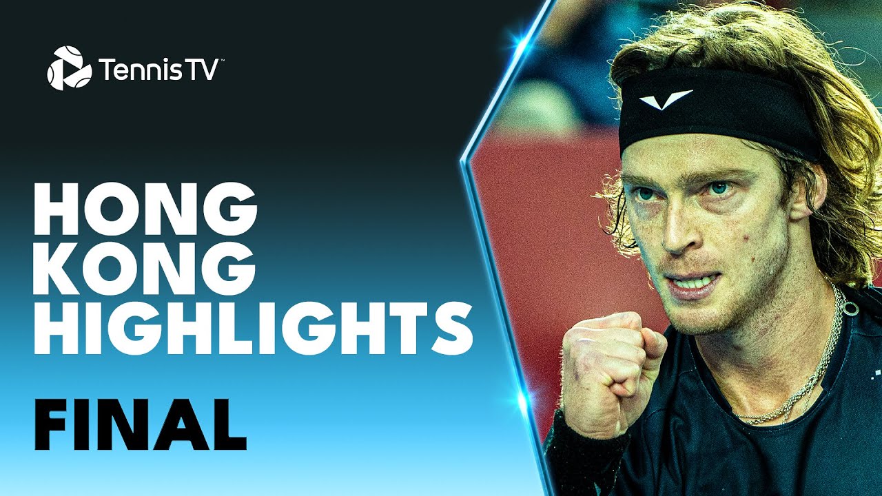 Andrey Rublev Faces Emil Ruusuvuori For The Title! 🏆 | Hong Kong Final 2024 Match Highlights