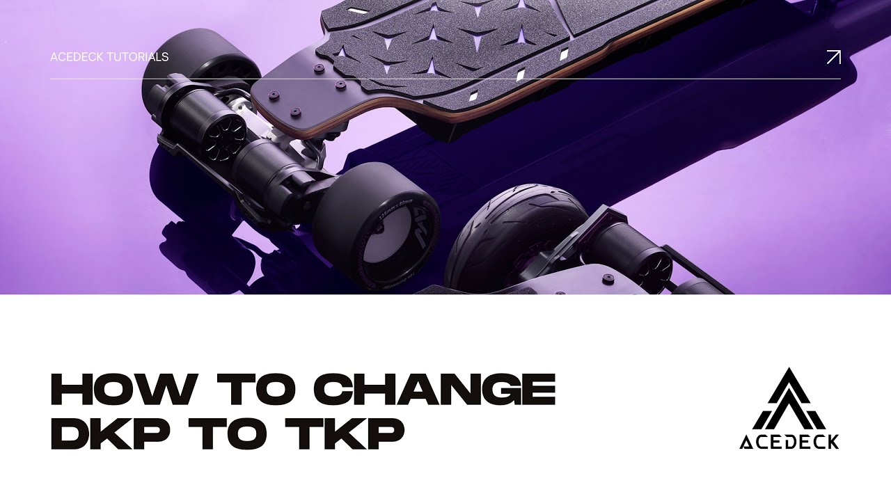 How to change the DKP baseplate to the TKP baseplate?
