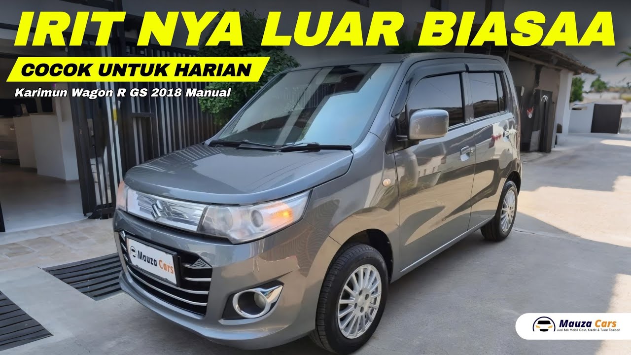 IRIT BANGETTT!!! Cocok buat untuk harian Suzuki Karimun Wagon R Manual 2018