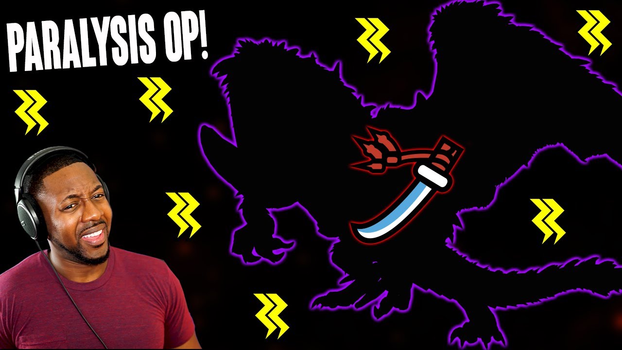MHW Iceborne ∙ Kjarr Paralysis Long Sword Is OP |  Max Status Effect Build