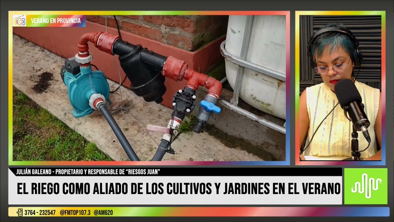 Sistemas de riego: una herramienta clave ante la falta de lluvias