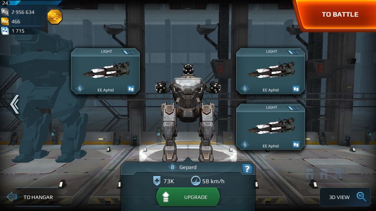 Gepard Aphids - War Robots - Gameplay