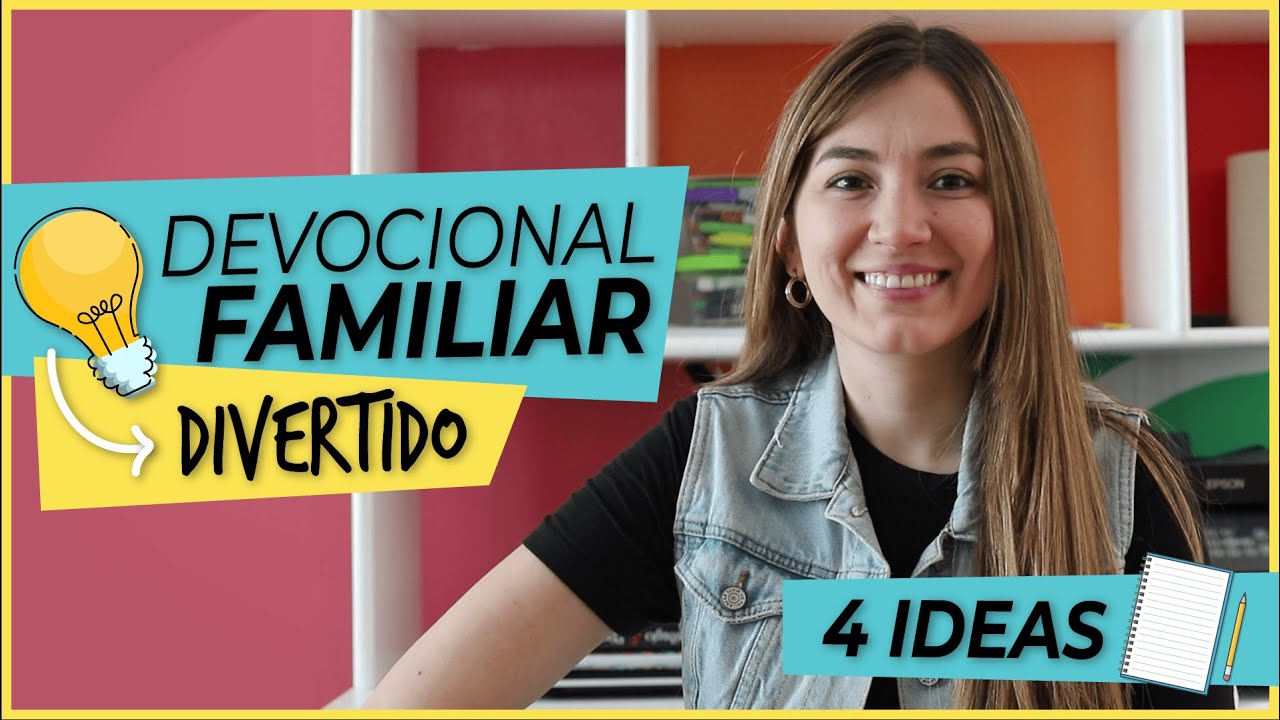 😅  4 IDEAS DEVOCIONALES FAMILIARES DIVERTIDOS 🥳🎉