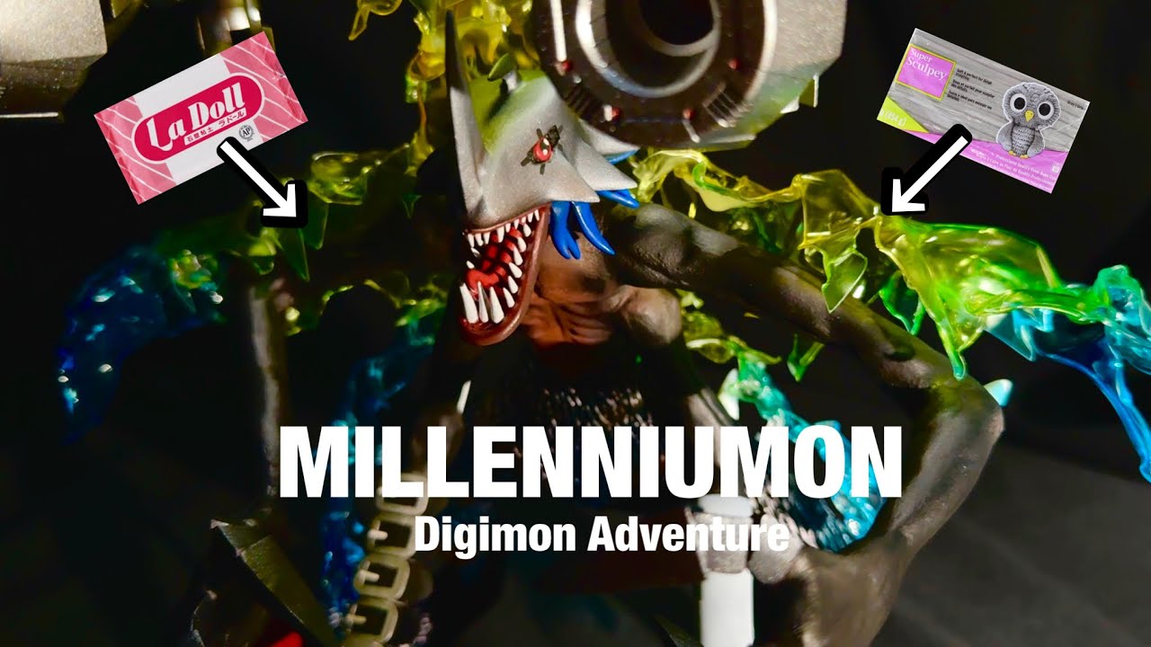 最強の合成型デジモン、ミレニアモンを作ってみた/I created the strongest composite Digimon, Millenniumon.