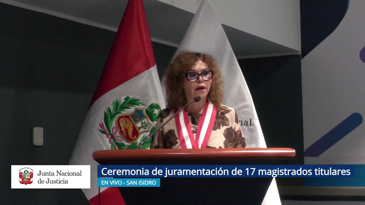 🔴 #EnVivo | Ceremonia de juramentación de 17 nuevos magistrados titulares