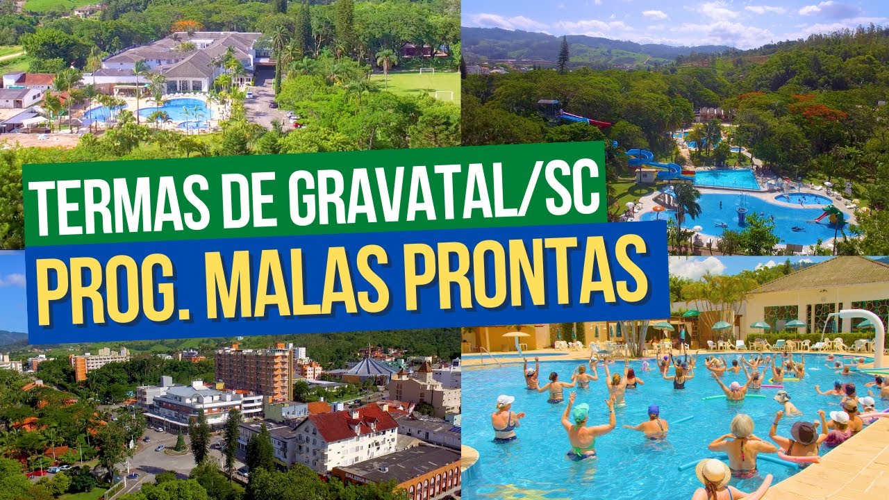 Termas de Gravatal -SC-Brasil, Programa Malas Prontas Brasil#gastronomia #hospedagens#turismo