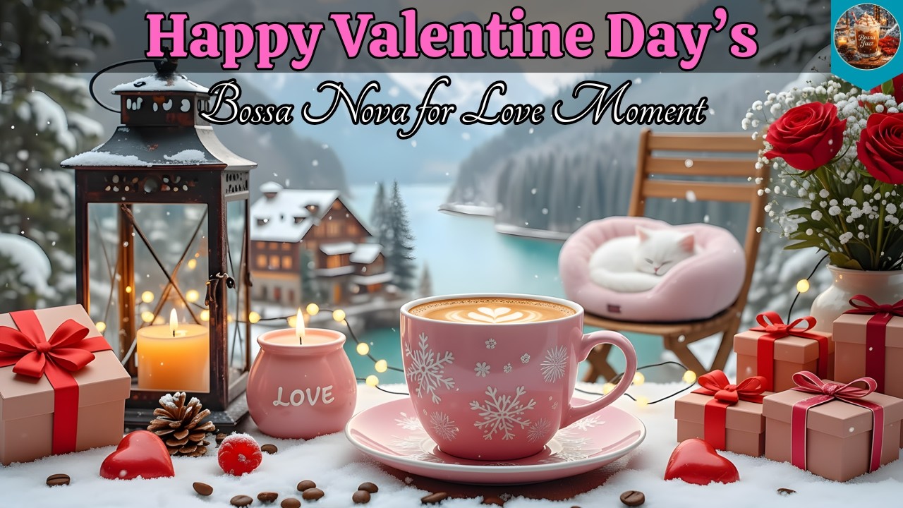 Valentine Day's Jazz ☕ Winter Bossa Nova Instrumental for Love Moment