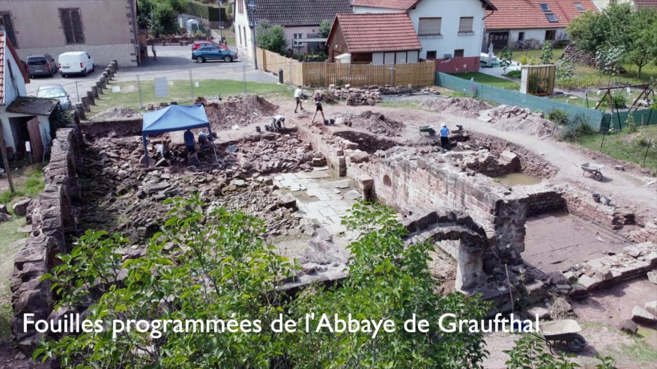 Abbaye de Graufthal - fouilles programmées (2022 -2024), campagne 2023