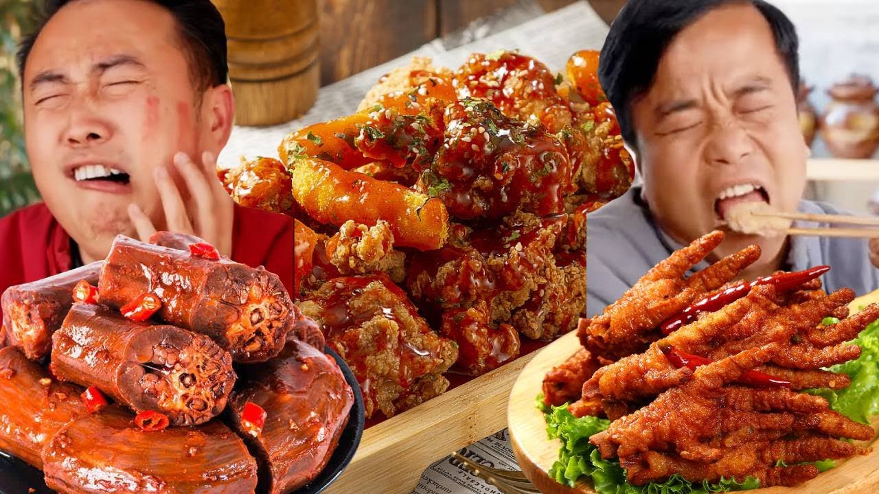 大壮好久没动用武力了 #干饭兄弟#盲盒食物#mukbang#美食#盲盒