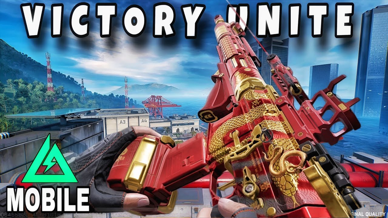 M4A1 + QJB201 DOMINATE Victory Unite! 😱 | Delta Force Mobile | iPhone 17 Pro Max 🚀