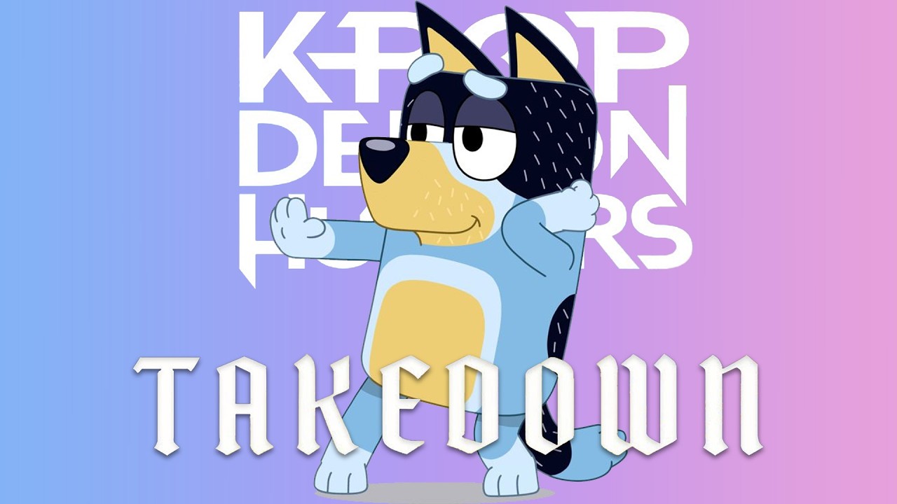 TAKEDOWN | KPOP DEMON HUNTERS x BLUEY | BANDIT (Official Music Cover)