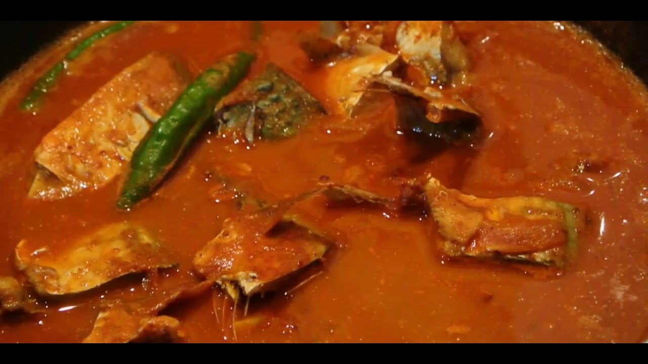 Homemade Goan Style Fish (Bangda / Mackerel) Curry Easy Recipe