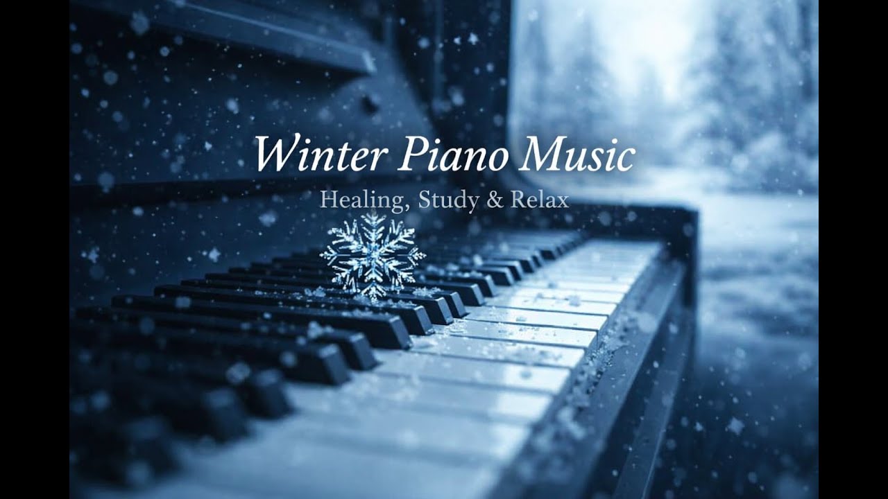 ❄️ 1 Hour Winter Piano Music – Healing, Study & Relax 🎧 10