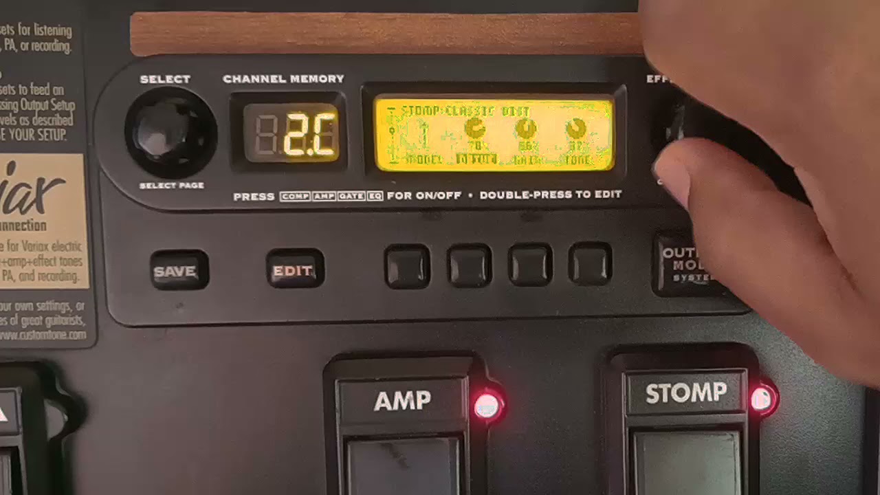 Configuración de line 6 pod xt live 2021