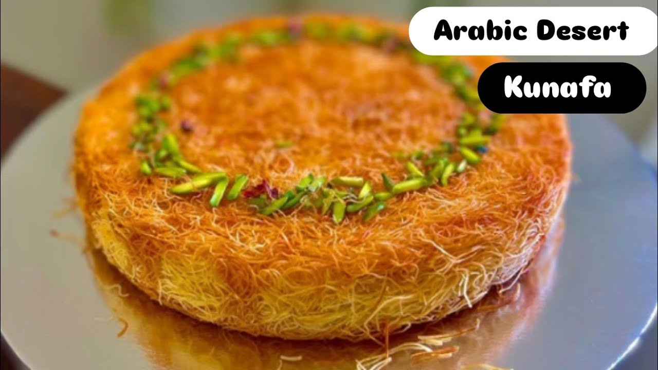  Perfect Kunafa Recipe Crispy and cheese  | k&uuml;nefe Recipe Eid Dessert | kanafeh Arabic Style 