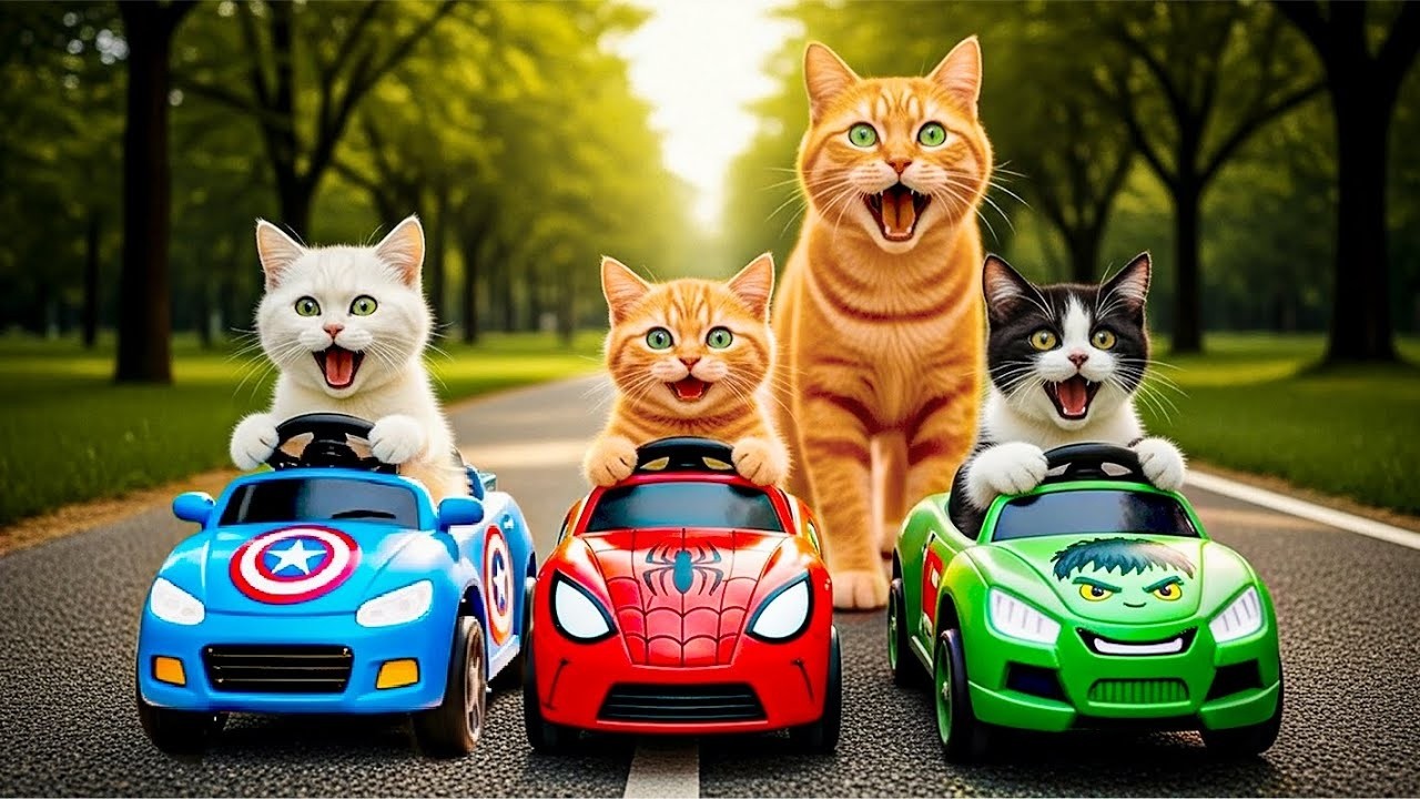 Ginger Kitten & Mama Cat Work Part Time at a Shop to earn Their Favorite Treats and Toys 🐾🎁