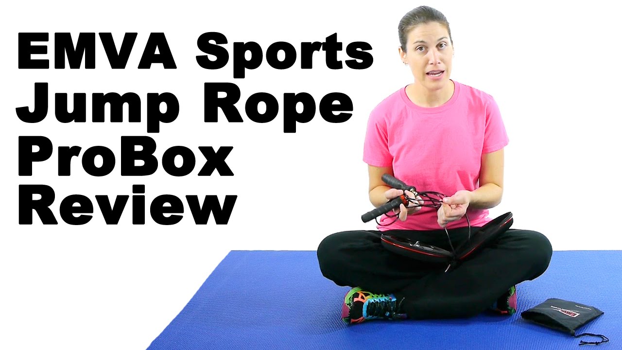 EMVA Sports Jump Rope ProBox Review - Ask Doctor Jo