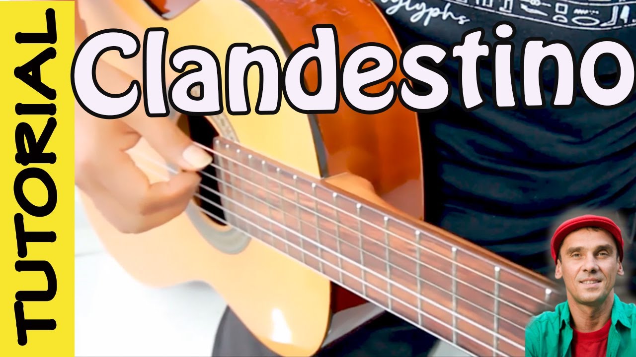 CLANDESTINO - Guitarra Tutorial - Manu Chao