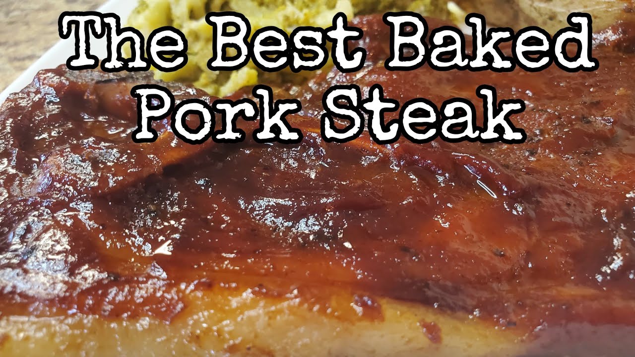 The Best Baked Pork Steak 😋