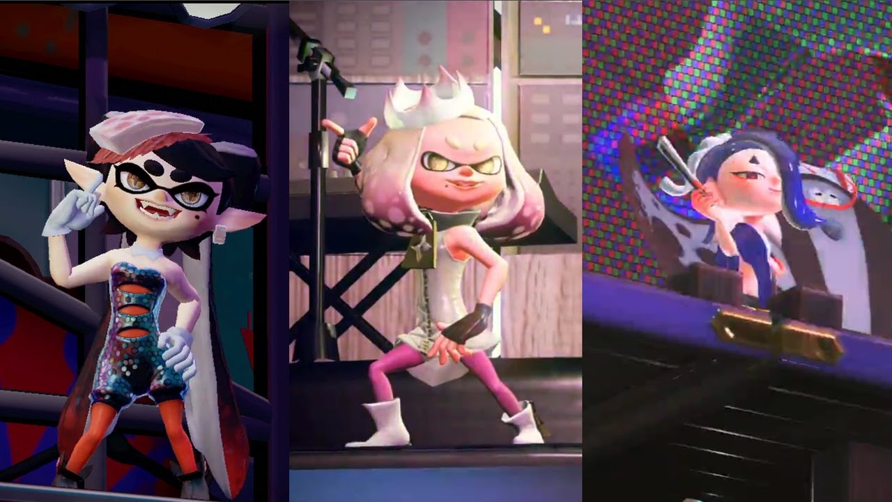 SPLATFEST COMPARISON - SPLATOON 1 vs 2 vs 3