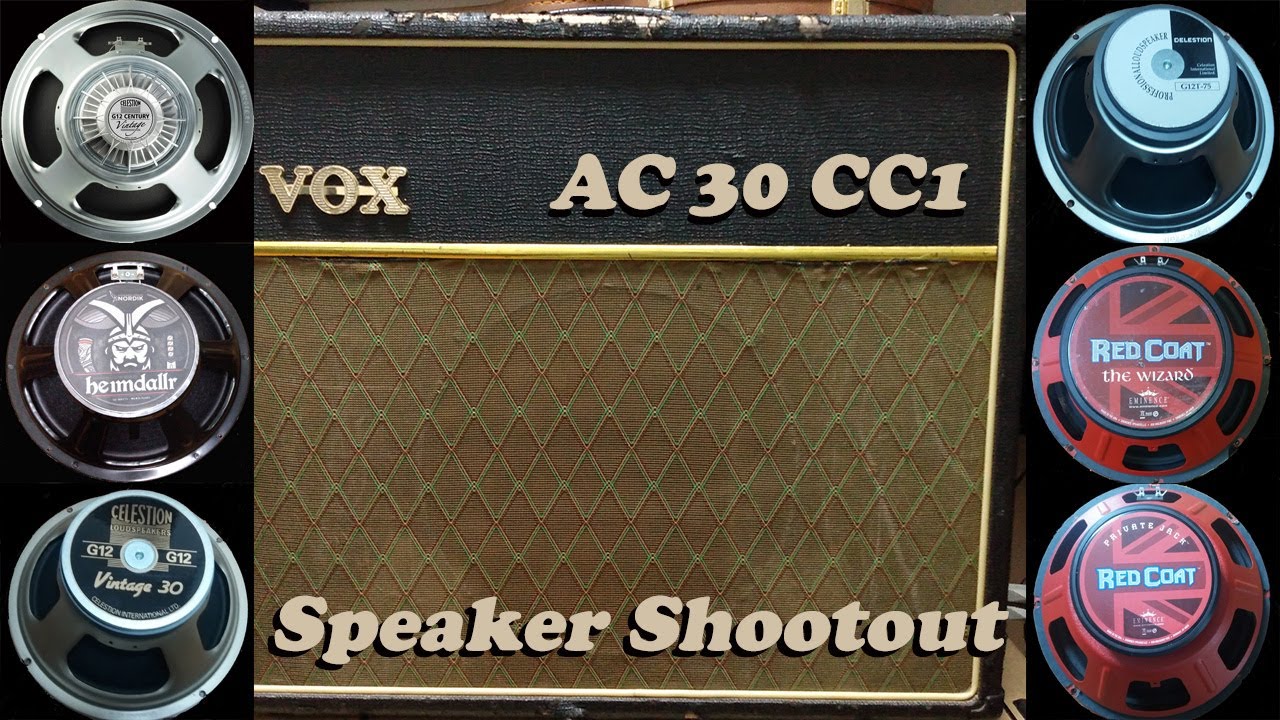 Vox AC30 CC1 - Review & speaker comparison