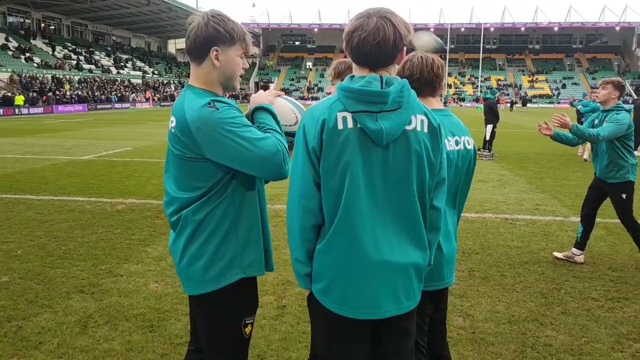 Premiership Rugby Cup 💪🏆🏉Northampton Saints vs Leicester Tigers 40:22 #KrisSuchyStadiumHunter 