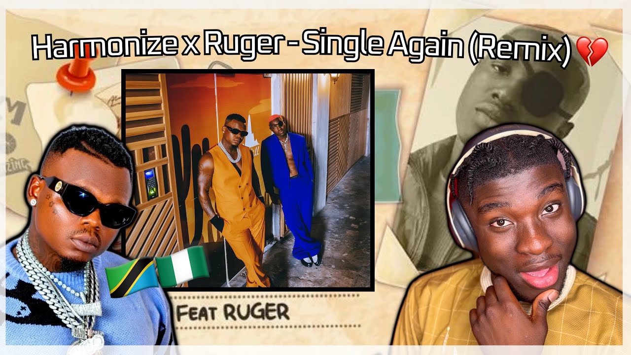 TANZANIA GOT HEAT!?👀🇹🇿| HARMONIZE - Single Again (Remix) ft. Ruger REACTION | UK