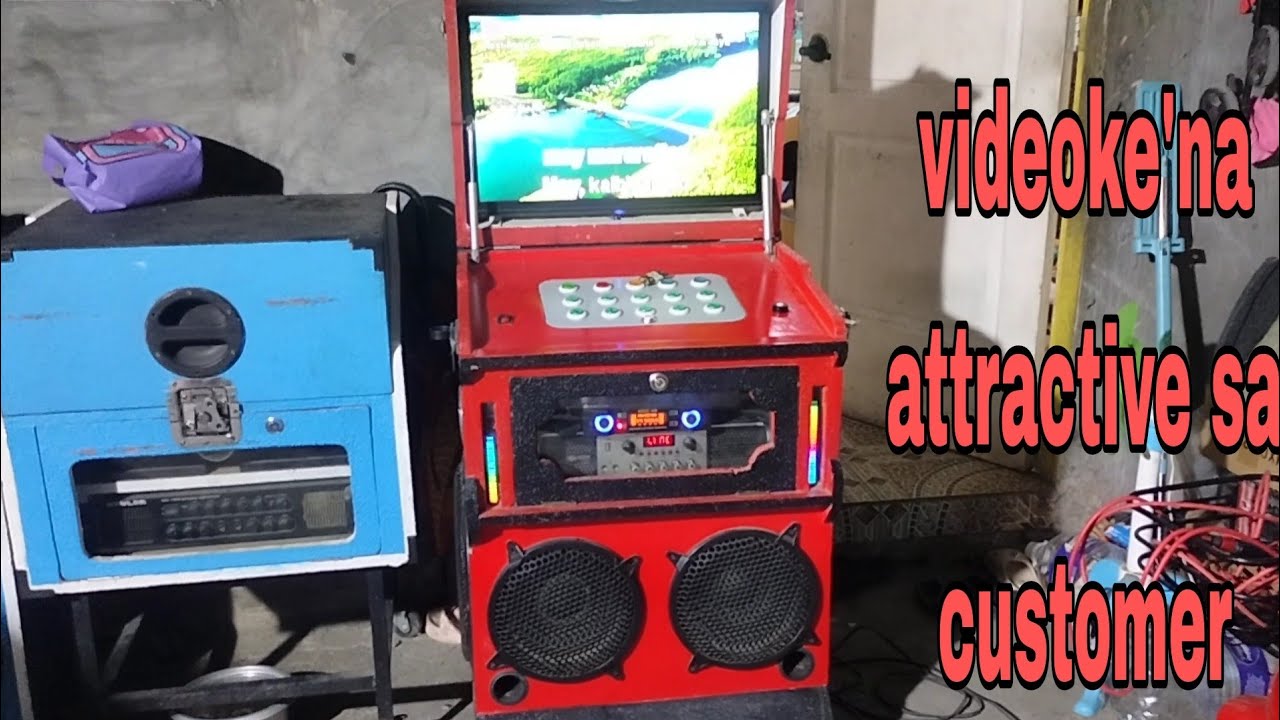 Videoke design na kaakit akit sa customer