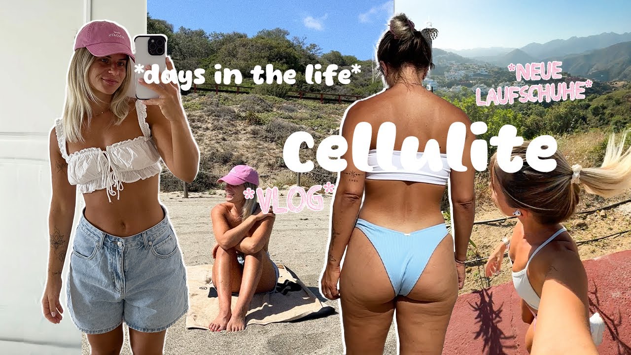 CELLULITE trotz gym 😔 Sommerausflüge & neue Laufschuhe | WEEKLY VLOG
