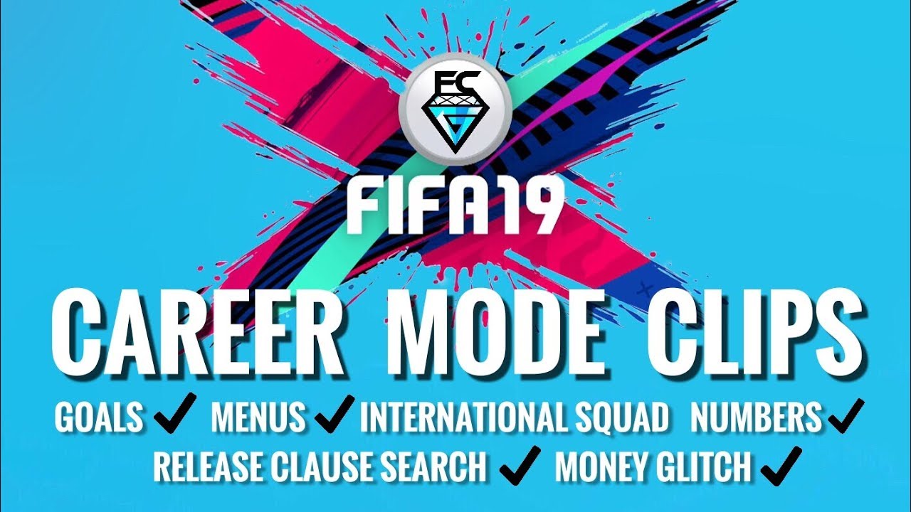 FIFA 19 Career Mode Clips (including Gameplay & Money Glitch)