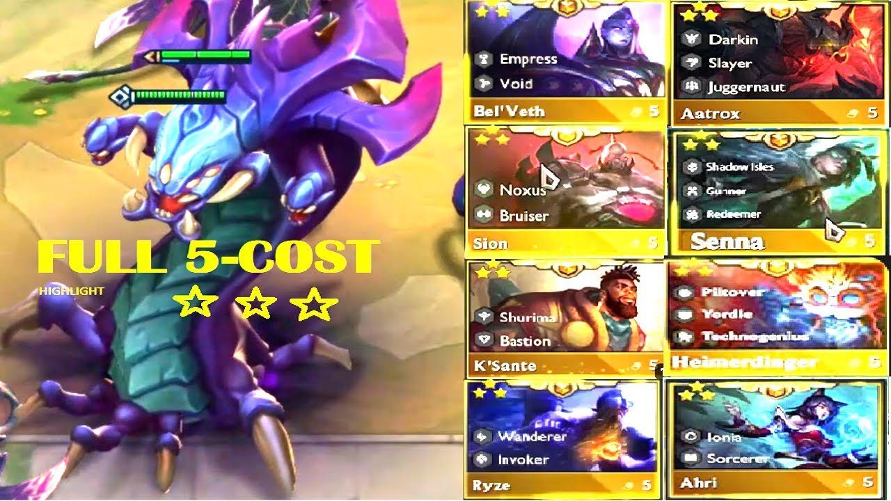 The Strongest 3-Star 5-Cost Champion in Season 9 ??? | HIGHLIGHT | TFT SET 9 #dtcl #tft #tftset9