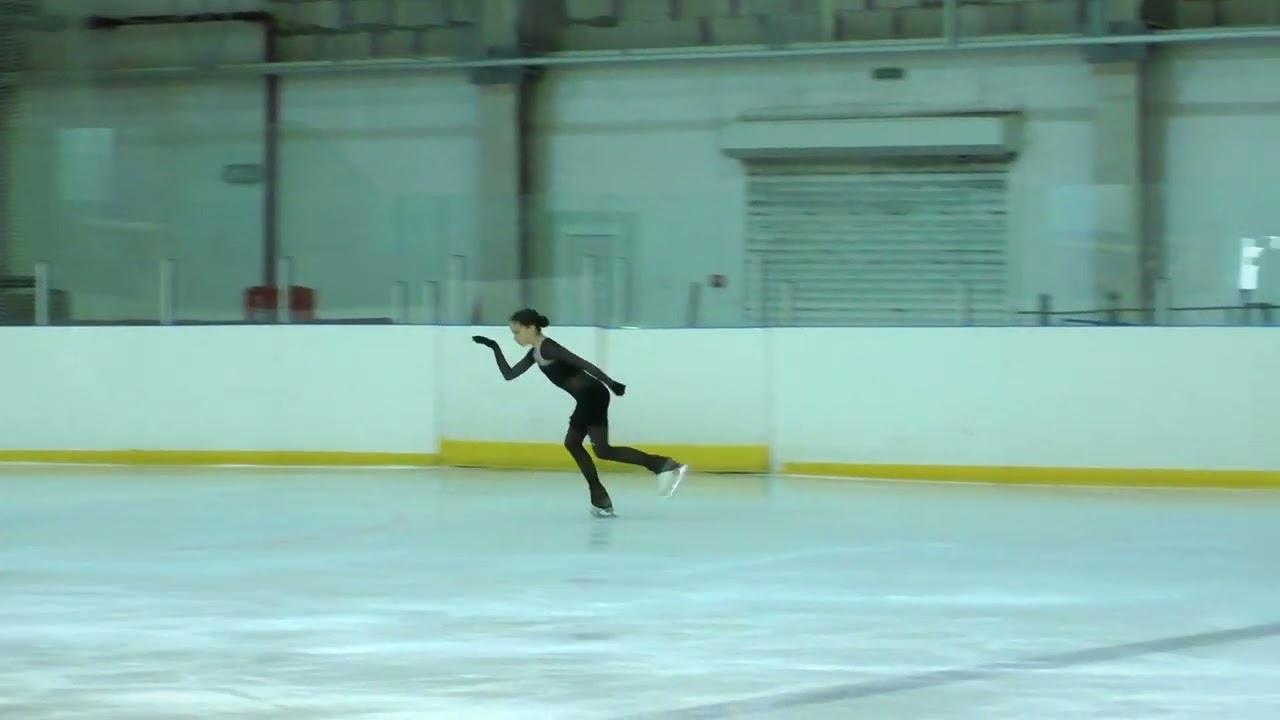 MAIIA BOHDAN UKRAINIAN YOUTH FS CHAMPION BOGUSLAV 2024 SHORT PROGRAM
