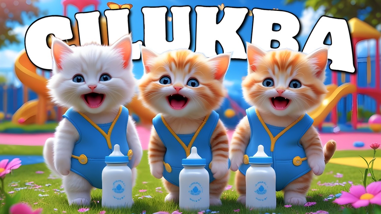 Kucing Pok Ame ame Belalang Kupu kupu Cilikba - Kucing lucu Joget - Cad Dance