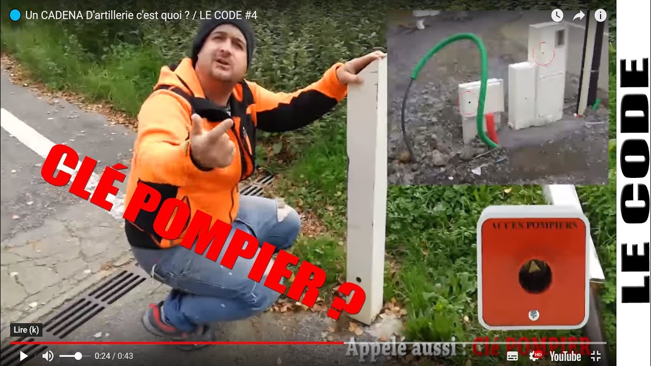 🔵 Un CADENA D'artillerie ou Cl&eacute; pompier c'est quoi ? / LE CODE #4