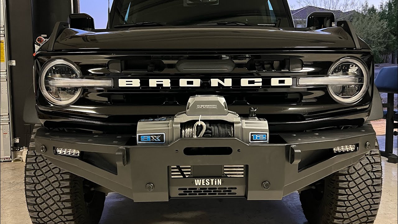 DIY Front Bumper Install - 6th Gen Ford Bronco